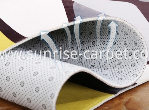 digital printing carpet backing